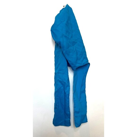 Vintage Alorna Raincoat Plus Size 15 / 16 Teal Turquoise With Totes Head Scarf - Picture 9 of 12